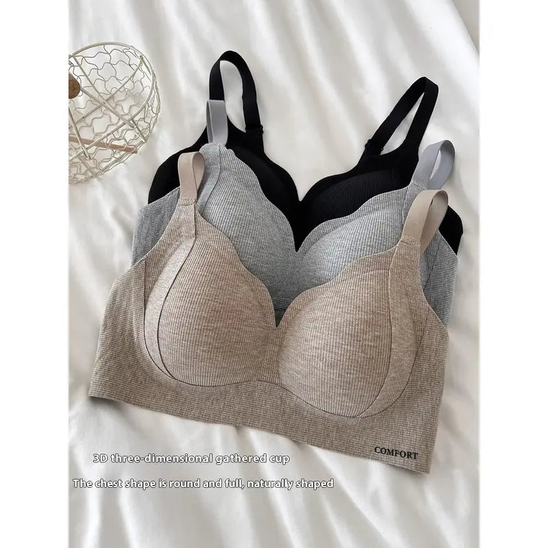 Trending Seamless Push Up Anti-Sagging Bra – Wire-Free Comfort & Natural Lift