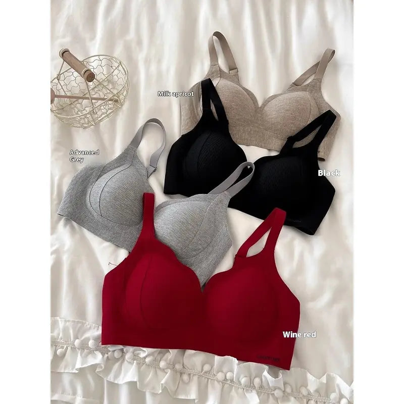 Trending Seamless Push Up Anti-Sagging Bra – Wire-Free Comfort & Natural Lift