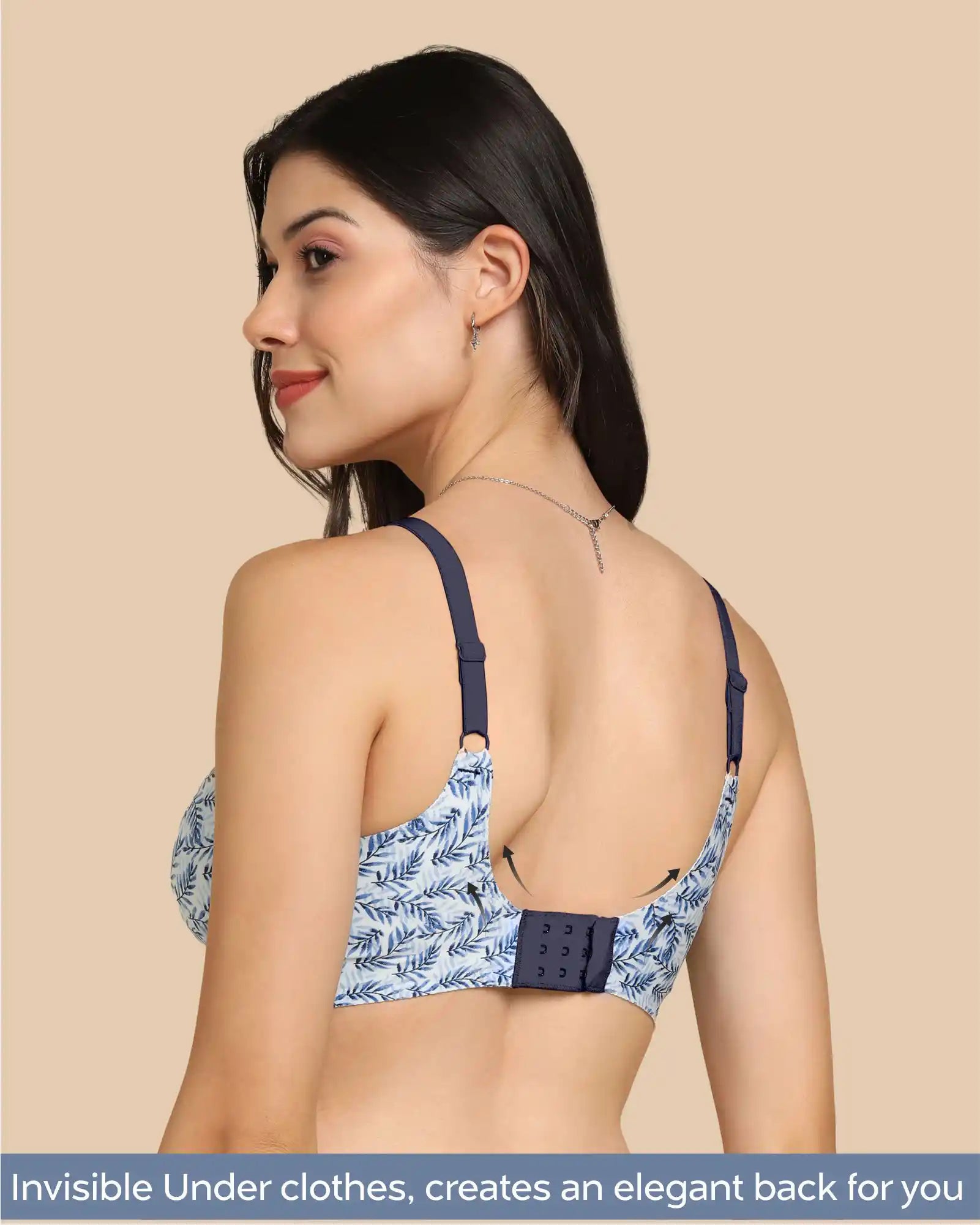 Tweens Bonded Printed Full-Coverage Padded Bra (SB-6830 PR)