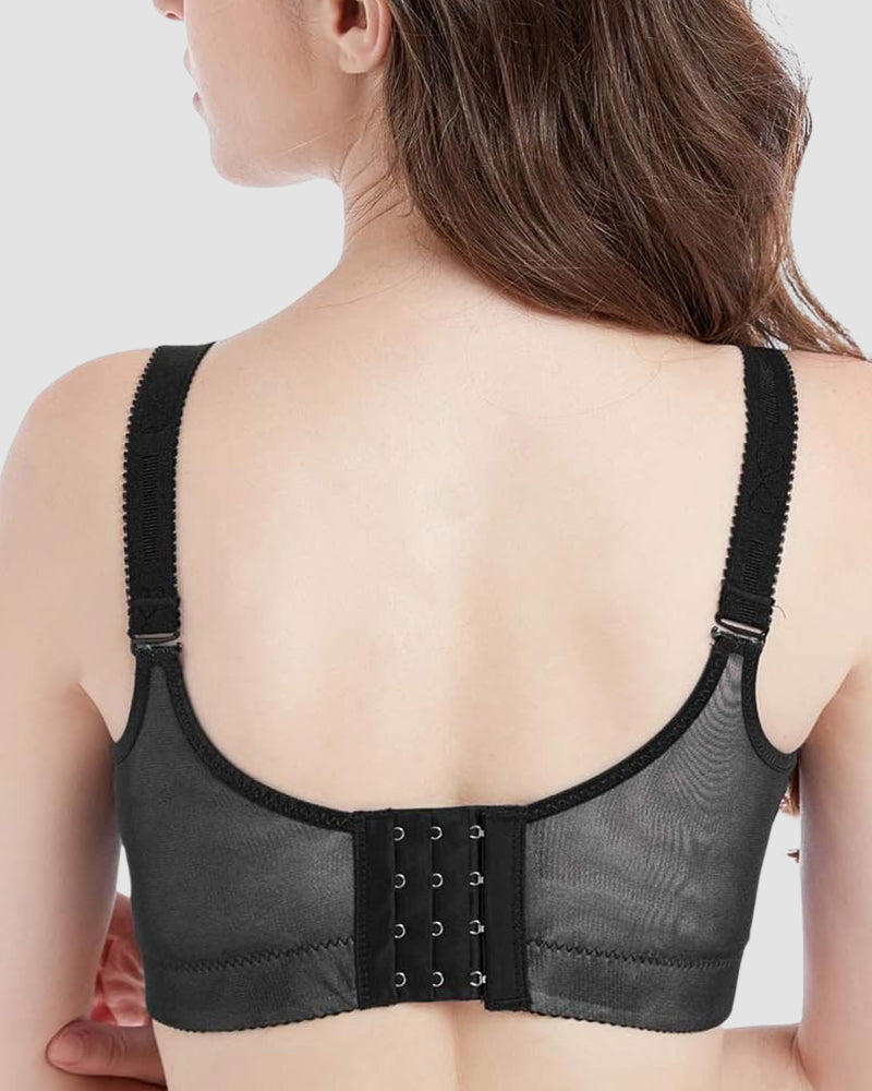 Lace Underwire Padded Push Up Bra TOP